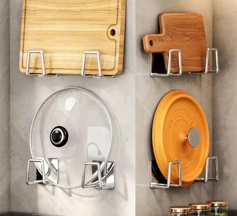 Stainless Steel Sponge Holder (No-Drill, Rust-Free)