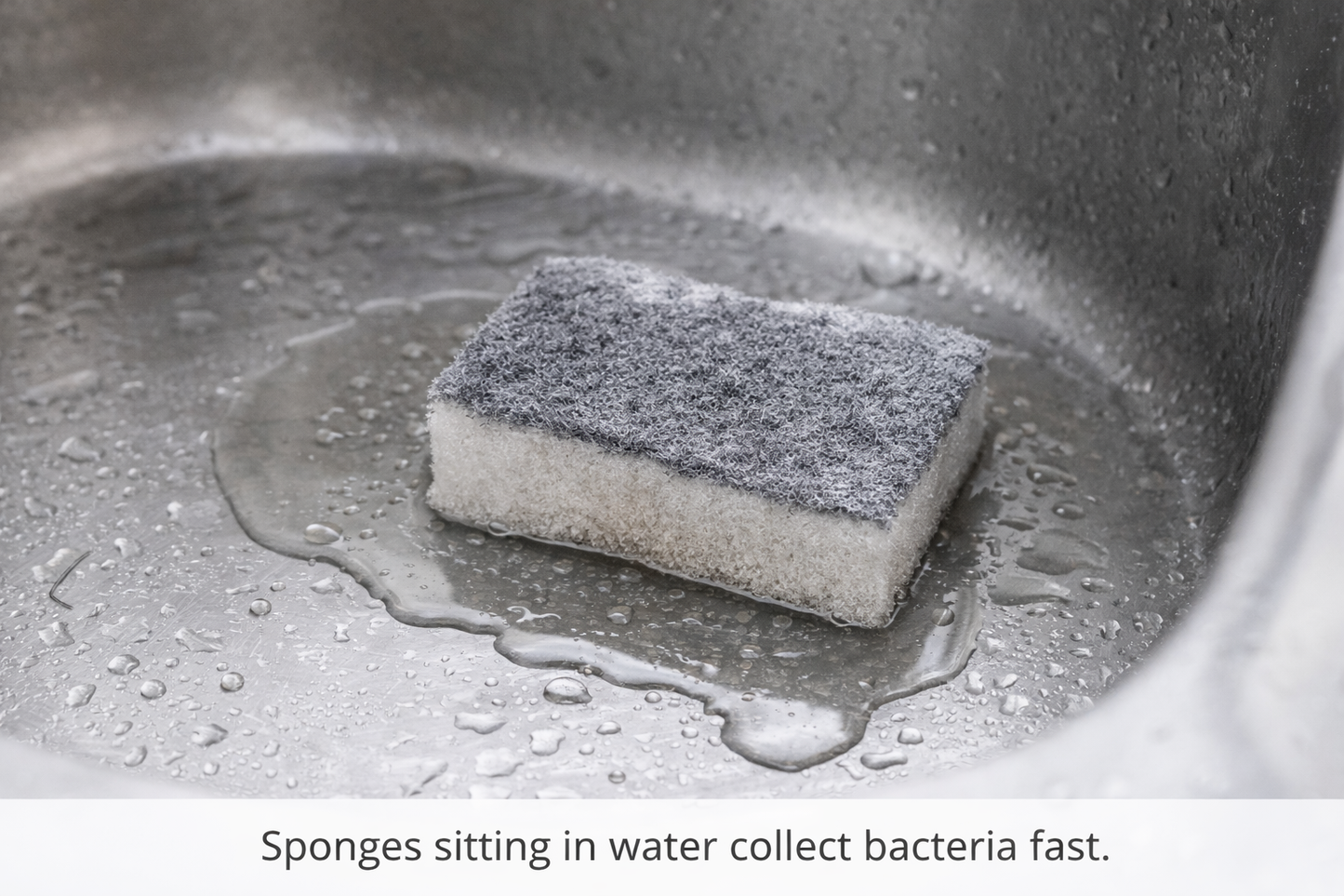 Stainless Steel Sponge Holder (No-Drill, Rust-Free)