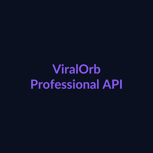 ViralOrb Professional API Bundle hero image